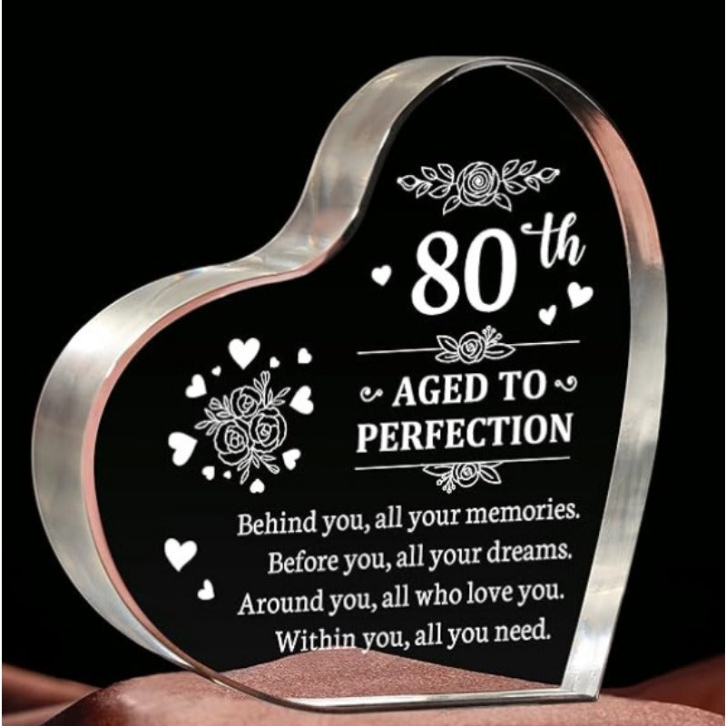Wholesale Mother's Day Love Transparent Acrylic Ornaments
